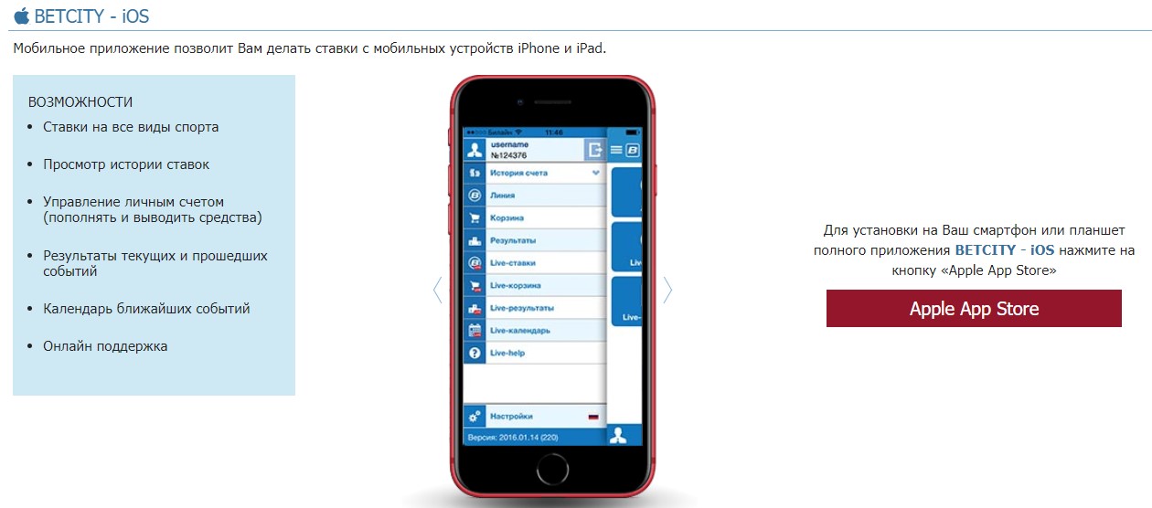 Скачиваемая версия для iOS устройств