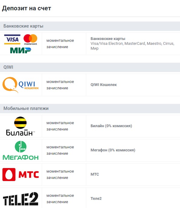 Как пополнить игровой счет