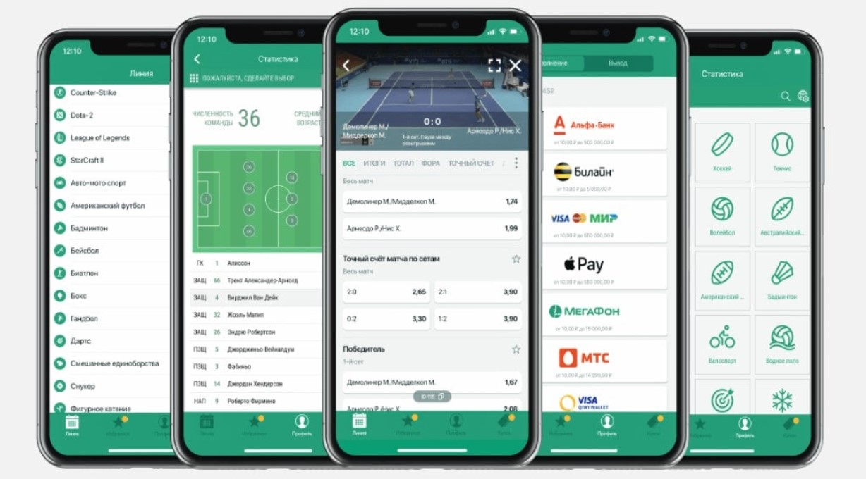 Обзор и возможности софта букмекерской конторы для iOS