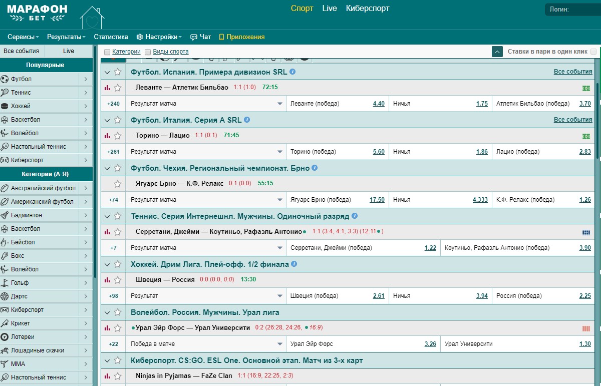 Линия, коэффициенты и статистика